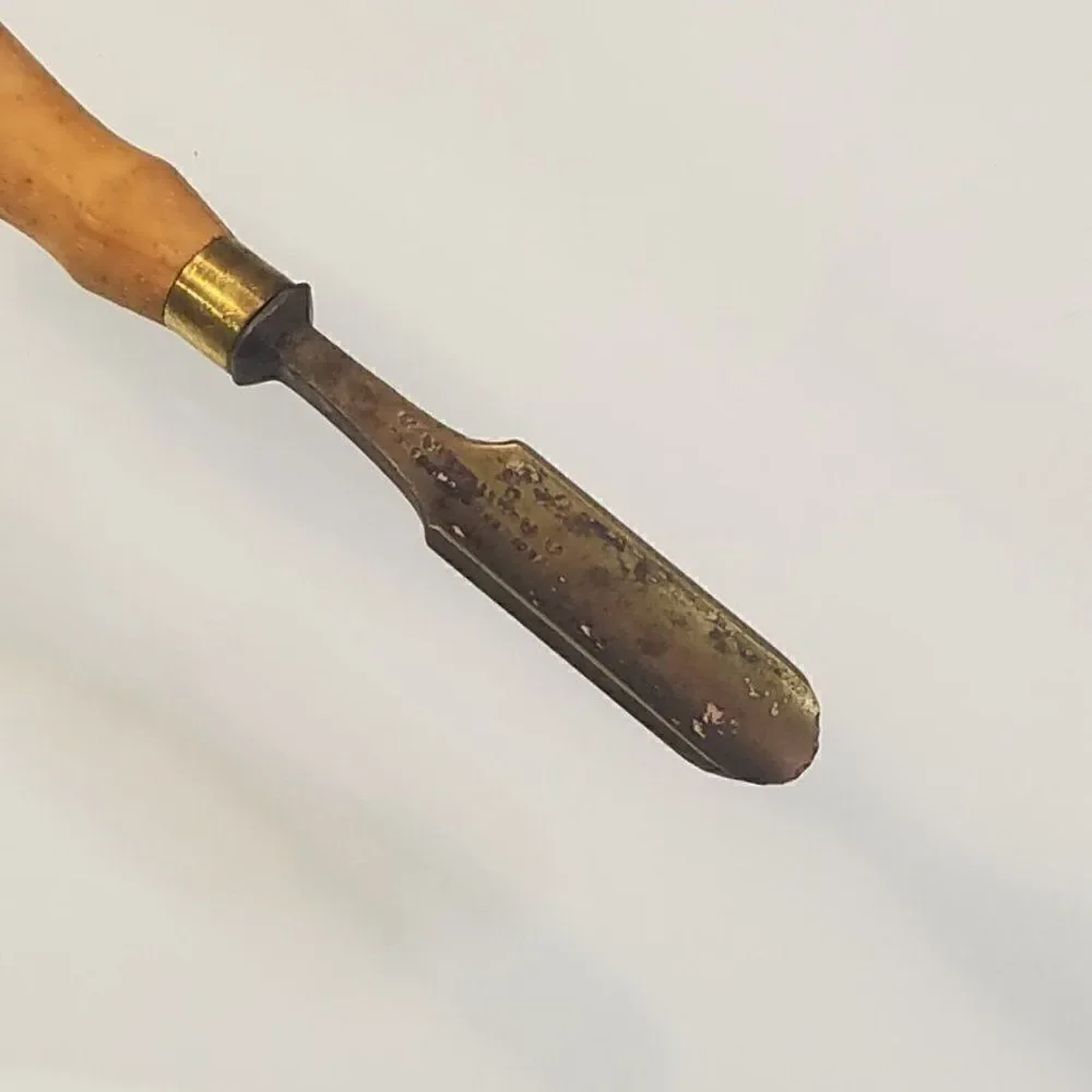 Vintage Antique Chisel Thomas Ibbotson Cast Steel Woodworking Tool